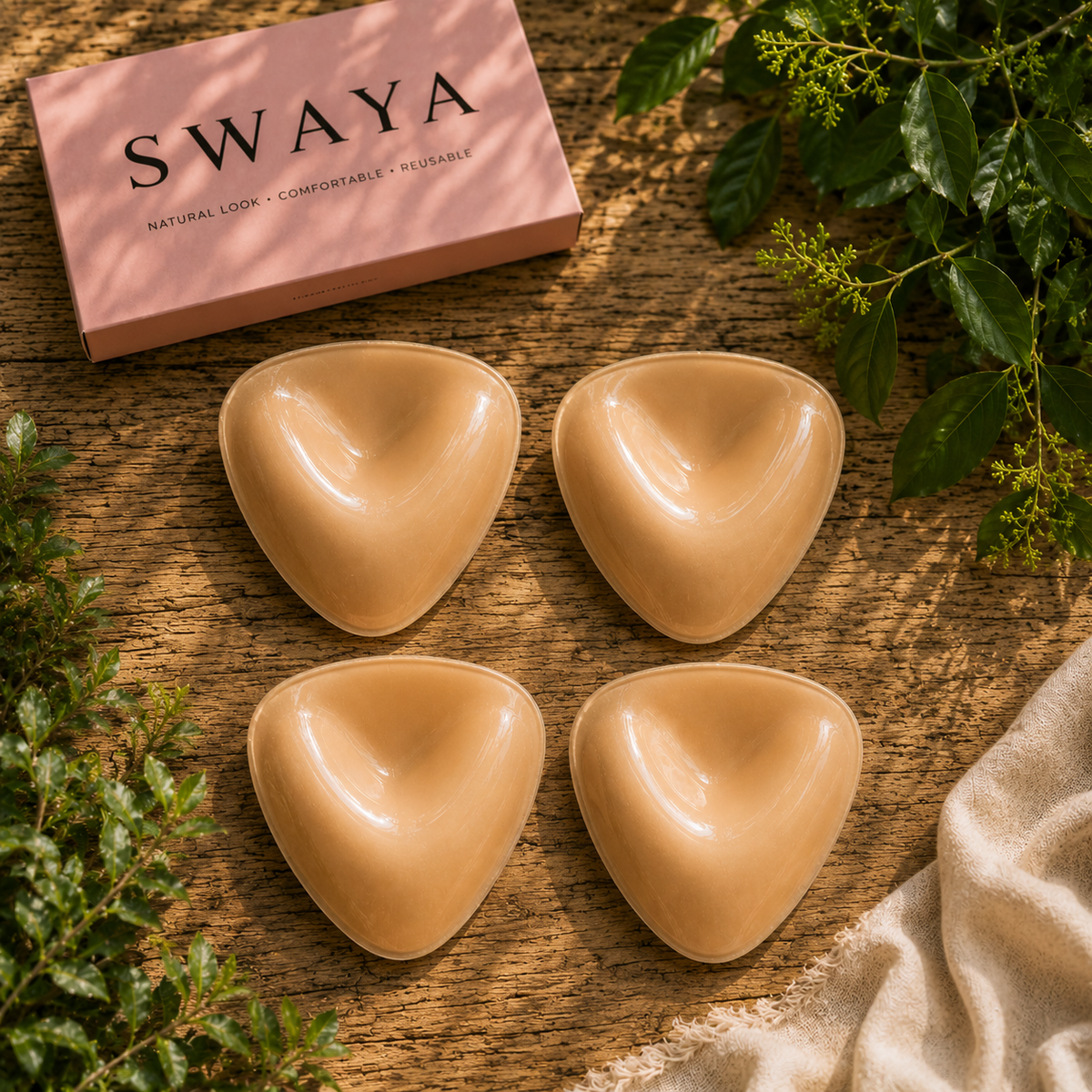 DUO — 2 Pary SWAYA™ | Samoprzylepne wkładki Push-Up