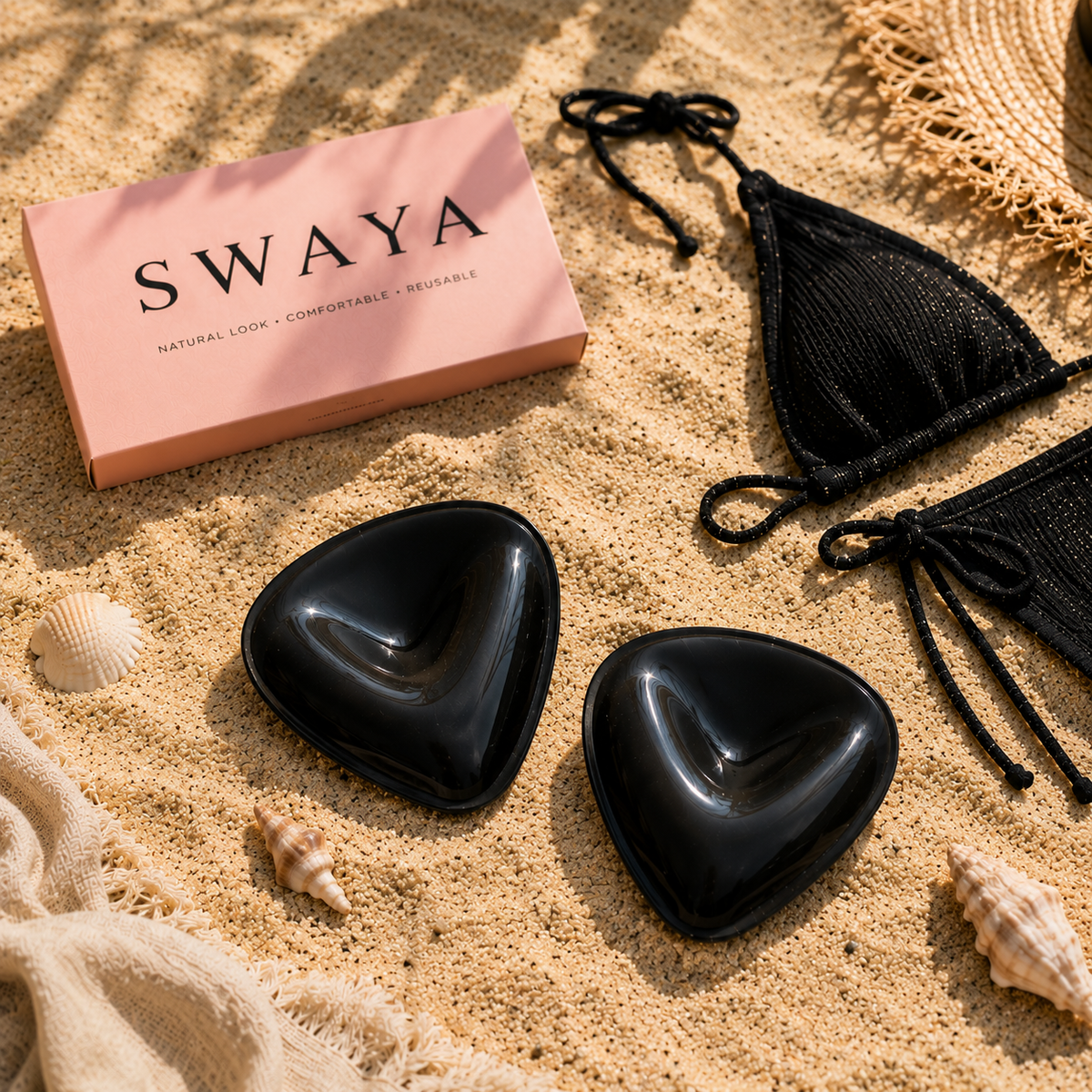 SWAYA™ | Samoprzylepna wkładka Push-Up wielokrotnego użytku